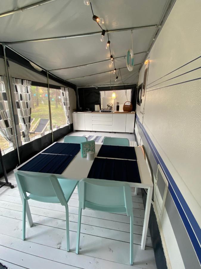 Przyczepa Abordaz Na Campingu Kormoran Hotel Hel Ngoại thất bức ảnh