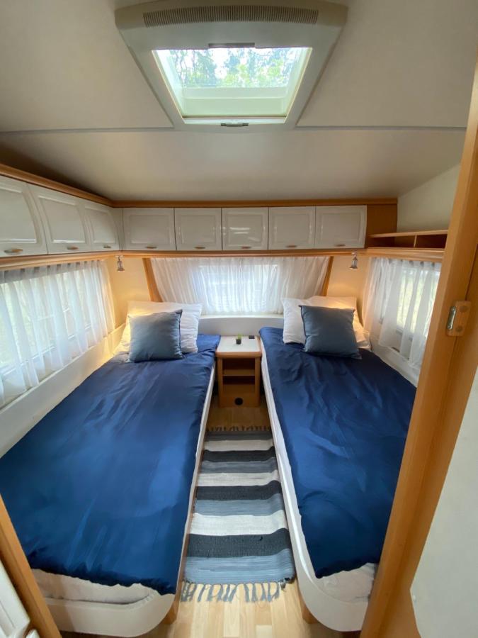 Przyczepa Abordaz Na Campingu Kormoran Hotel Hel Ngoại thất bức ảnh